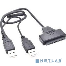ORIENT Адаптер  UHD-300, USB 2.0 to SATA SSD & HDD 2.5", двойной USB кабель 