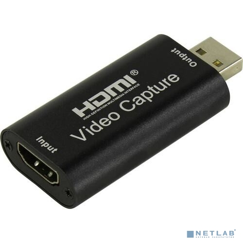 ORIENT C703HVC, Адаптер HDMI -> USB2.0, устройство видеозахвата со звуком 1920x1080@30Hz, поддержка Windows/MacOS/Android, не требуется внешнее питание (30703)