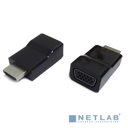Gembird Переходник HDMI-VGA Cablexpert A-HDMI-VGA-001, 19M/15F