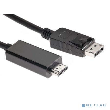 Telecom Кабель-переходник DisplayPort M-> HDMI M 4K@60Hz 1.8m Telecom <TA495-1.8M>