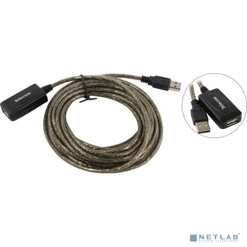 Telecom Кабель USB2.0-repeater, удлинительный активный <Am-->Af> 5м <TUS7049-5M>
