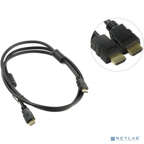 Aopen Кабель HDMI 19M/M ver 2.0, 1.8М, 2 фильтра  <ACG711D-1.8M>