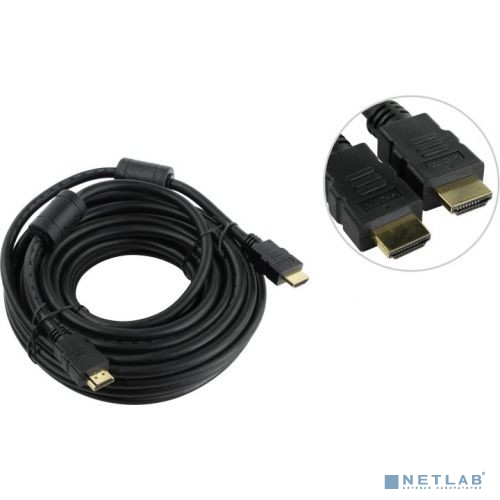 Aopen Кабель HDMI 19M/M ver 2.0, 10М, 2 фильтра  <ACG711D-10M>