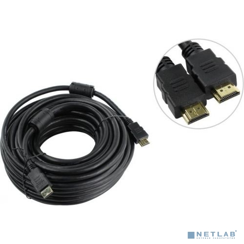 Aopen Кабель HDMI 19M/M ver 2.0, 15М, 2 фильтра  <ACG711D-15M>