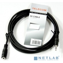 Telecom (TAV7179-3M) Удлинитель звуковой (3.5mm Jack M - 3.5mm Jack F) 3.0м [6926123462928]