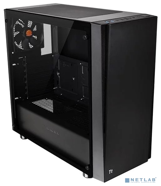 Case Tt Versa J21 TG черный без БП ATX 2x120mm 2xUSB2.0 2xUSB3.0 audio bott PSU [CA-1K1-00M1WN-00]