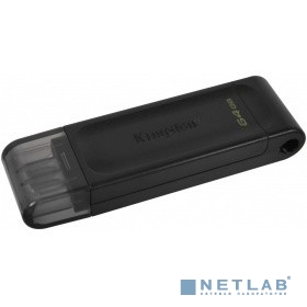 Kingston USB Drive 64Gb DataTraveler 70 DT70/64GB USB3.0 черный