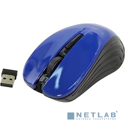 Oklick 545MW черный/синий оптическая (1600dpi) беспроводная USB (4but) TM-5500 BLUE [368630]
