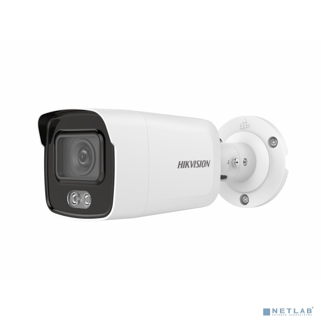 Камера видеонаблюдения IP Hikvision DS-2CD2027G2-LU(C)(4mm) 4-4мм цветная корп.:белый