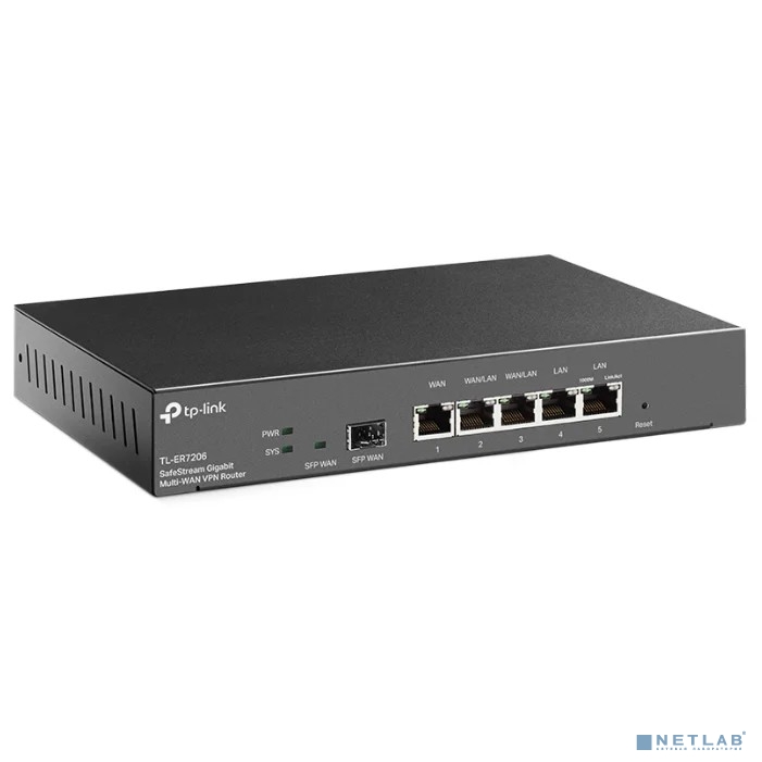 TP-Link ER7206 (TL-ER7206) SafeStream гигабитный Multi-WAN VPN-маршрутизатор 