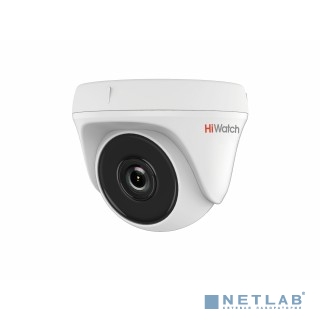 HiWatch DS-T133 (2.8 mm) Камера видеонаблюдения 2.8-2.8мм цветная корп.:белый
