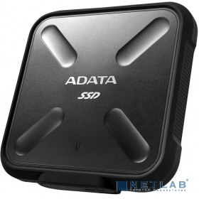 Твердотельный диск 1TB A-DATA SD700, External, USB 3.1,черный ASD700-1TU31-CBK