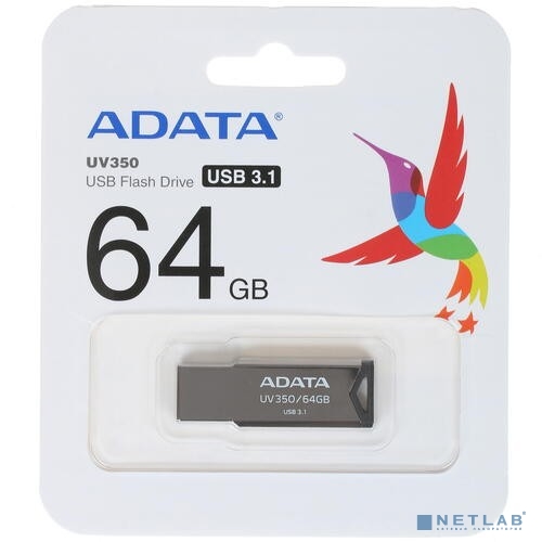 Флэш-накопитель USB3.2 64GB AUV350-64G-RBK ADATA