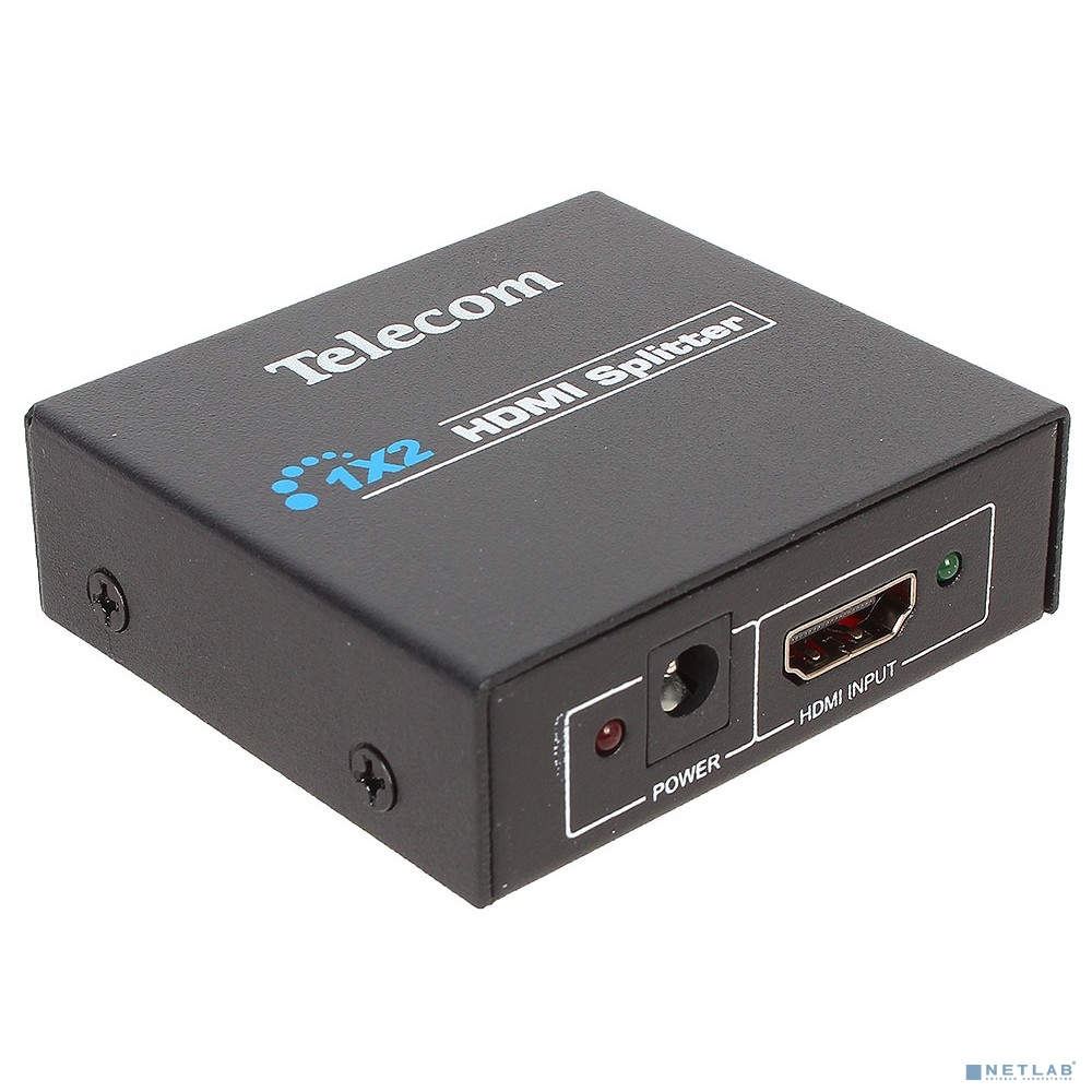 Telecom Разветвитель HDMI 1=>2 , каскадируемый , 1.4v+3D <TTS5010>