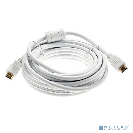 Aopen Кабель HDMI 19M/M ver 2.0, 7.5М, белый  Aopen/Qust <ACG711DW-7.5M>