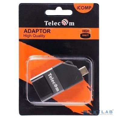Telecom Переходник USB 3.1 Type-C(m) -->VGA(f), Aluminum Shell, Telecom <TA315C>
