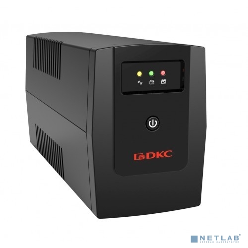 Dkc INFO1200S Линейно-интерактивный ИБП, Info, 1200VA/720W, 3xSchuko, 2x7 Ач