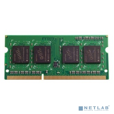 Geil DDR3 SODIMM 4GB GGS34GB1600C11SC (PC3-12800, 1600MHz, 1.35V)