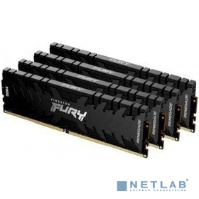 Kingston DRAM 32GB 3200MHz DDR4 CL16 DIMM (Kit 4x8Gb) FURY Renegade Black KF432C16RBK4/32