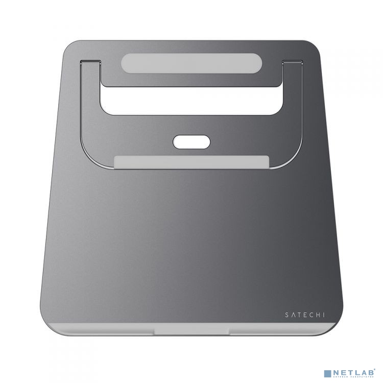 Подставка Satechi Aluminum Portable & Adjustable Laptop Stand для ноутбуков Apple MacBook. Материал алюминий. Цвет серый космос. [ST-ALTSM]
