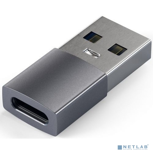 Адаптер Satechi Type-C USB Adapter USB 3.0 to Type-C, Серый ST-TAUCM