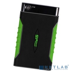 Silicon Power Portable HDD 1Tb Armor A15 SP010TBPHDA15S3K {USB3.0, 2.5", Shockproof, black-green}