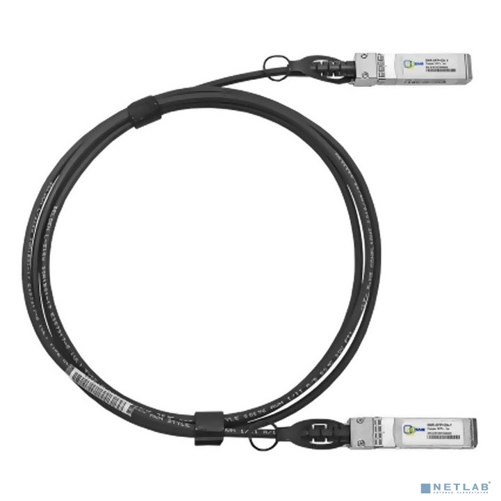 SNR-SFP+DA-1 SNR Модуль SFP+ Direct Attached Cable (DAC), дальность до 1м