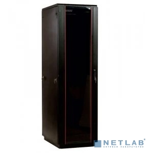 ЦМО Шкаф телекоммуникационный напольный 47U (600 х 600) дверь стекло, цвет черный(ШТК-М-47.6.6-1ААА-9005)