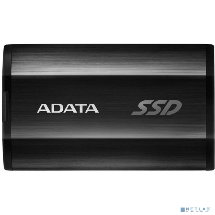 Твердотельный диск 512GB A-DATA SE800, External, USB3.2 Type-C, ASE800-512GU32G2-CB, водонепроницаемый, черный