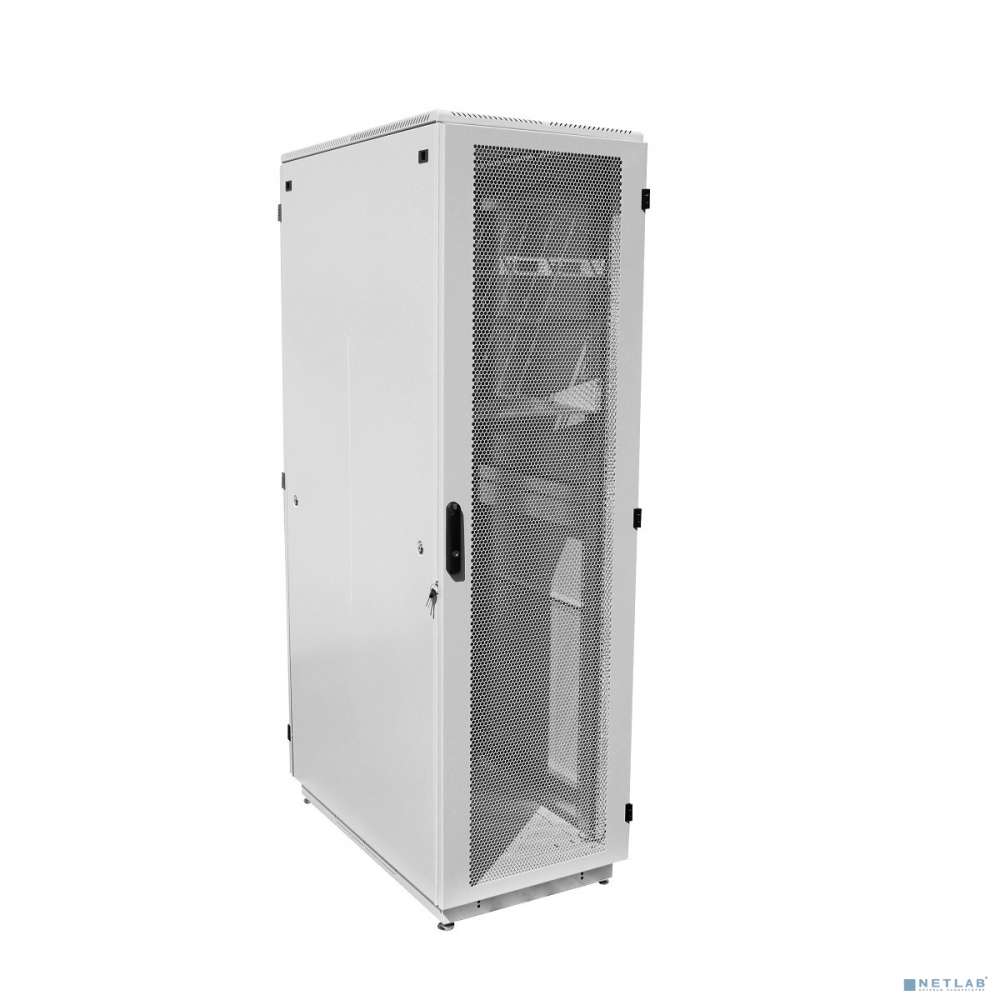 ЦМО Шкаф телекоммуникационный напольный 47U (600х800) дверь перфорированная 2 шт.(ШТК-М-47.6.8-44АА) (3 коробки) 