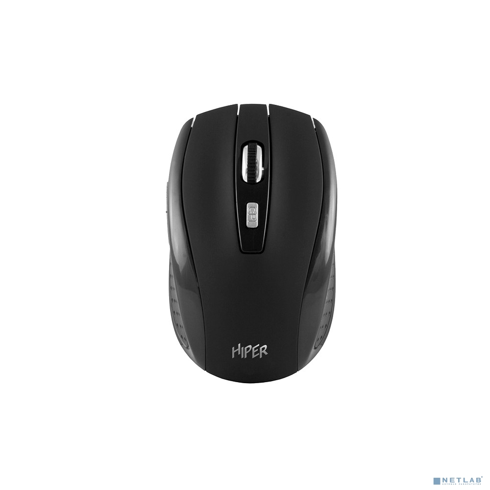 Мышь HIPER беспроводная OMW-5600 { SoftTouch,1600dpi, черный, USB, 6кнп}
