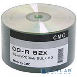 Диски CMC CD-R 80 52x Bulk/50