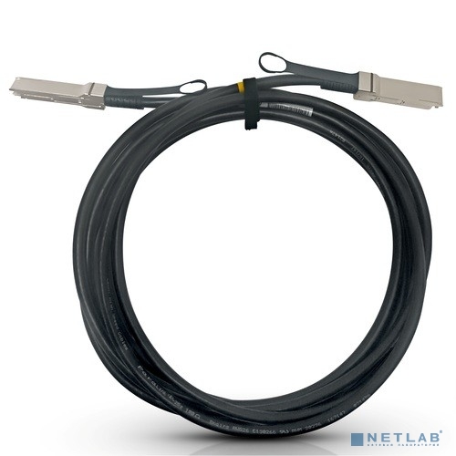 Mellanox® Passive Copper cable, IB HDR, up to 200Gb/s, QSFP56, LSZH,  1m, black pulltab, 30AWG