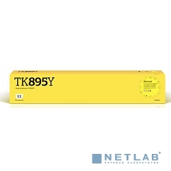 T2 TK-895Y Тонер-картридж (TC-K895Y) для Kyocera FS-C8020/C8025/C8520/C8525 (6000 стр.) желтый, с чипом