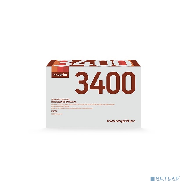Easyprint  DR-3400 Фотобарабан DB-3400 для  Brother HL-L5000/5200/DCP-L5500/MFC-L5700/6800 (50000k)