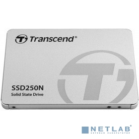Твердотельный диск 2TB Transcend, 250N, 3D NAND, for NAS 2.5", SATA III [R/W - 560/480 MB/s]