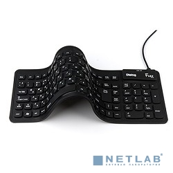 Dialog Клавиатура Flex KFX-03U BLACK USB гибкая