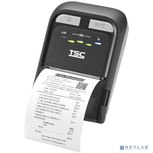 Принтер TSC TDM-20, 203 dpi, 4 ips + WiFi + Bluetooth 4.2 + RTC