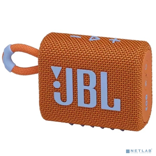 Портативная акустическая система JBL GO 3 orange (JBLGO3ORG)