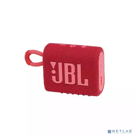 Колонка порт. JBL GO 3 красный 3W 1.0 BT (JBLGO3RED)