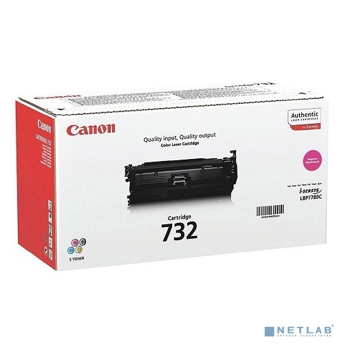 Картридж лазерный Canon 732M 6261B002 пурпурный (6400стр.) для Canon LBP7780