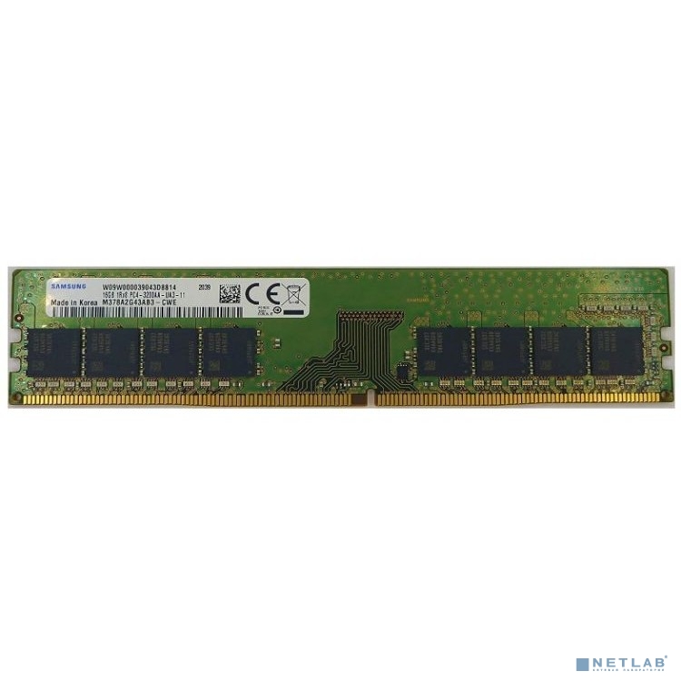 Samsung DDR4 DIMM 16GB M378A2G43AB3-CWE PC4-25600, 3200MHz