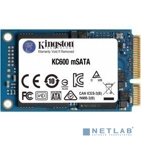 Kingston SSD 256GB KC600 Series SKC600MS/256G mSATA