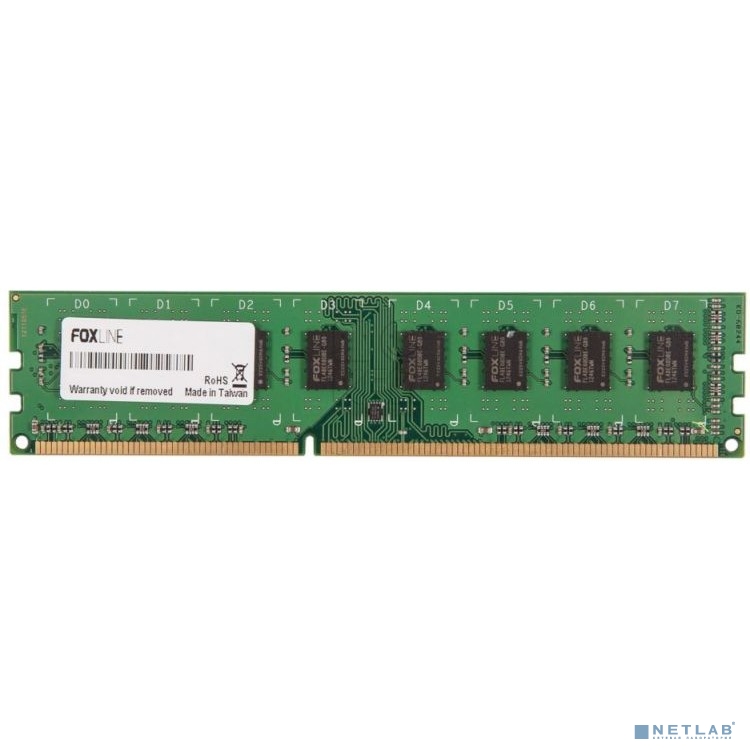 Foxline DDR3 8GB (PC3-12800) 1600MHz FL1600LE11/8 ECC CL11 1.35V