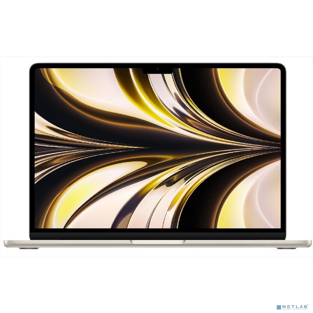 Apple Macbook Air 13 2022 [MLY23ZP/A] 13-inch M2 chip with 8-core CPU and 10-core GPU/8GB/512GB Starlight