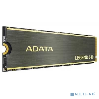 M.2 2280 512GB ADATA LEGEND 840 Client SSD [ALEG-840-512GCS] PCIe Gen4x4 with NVMe, 5000/3400, IOPS 520/450K, MTBF 2M, 3D NAND, 325TBW, 0,35DWPD, RTL (935755)
