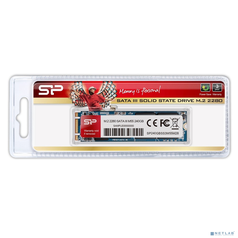 Silicon Power SSD M.2 240Gb M55 SP240GBSS3M55M28 