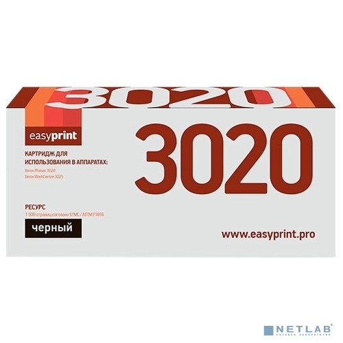 Easyprint 106R02773  Картридж для Xerox Phaser 3020/WorkCentre 3025 (1500 стр.) с чипом