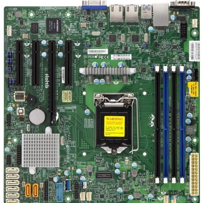 Серверная материнская плата SuperMicro MBD X11SSM F B, Single SKT, Intel C236 PCH chipset, 8 x SATA3, 2 x SATA DOM, 2 x GbE LAN, IPMI LAN,mATX Retail.