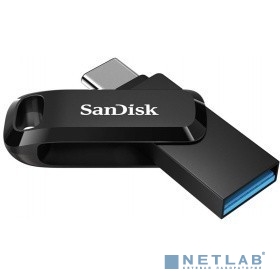 Флеш накопитель 64GB SanDisk Ultra Dual Drive Go, USB 3.1 - USB Type-C Black